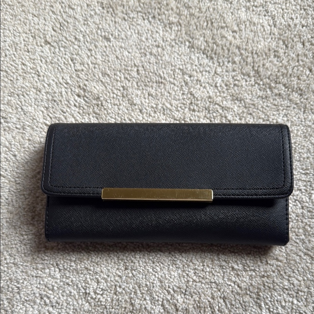 Black Clutch Wallet